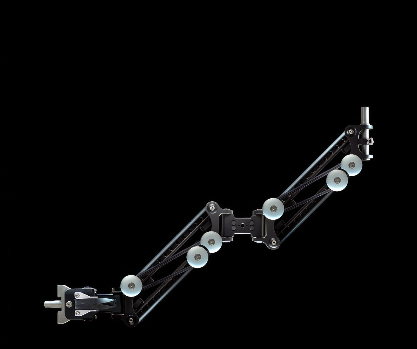 Rocketstabilizer Apollo 14 in silver