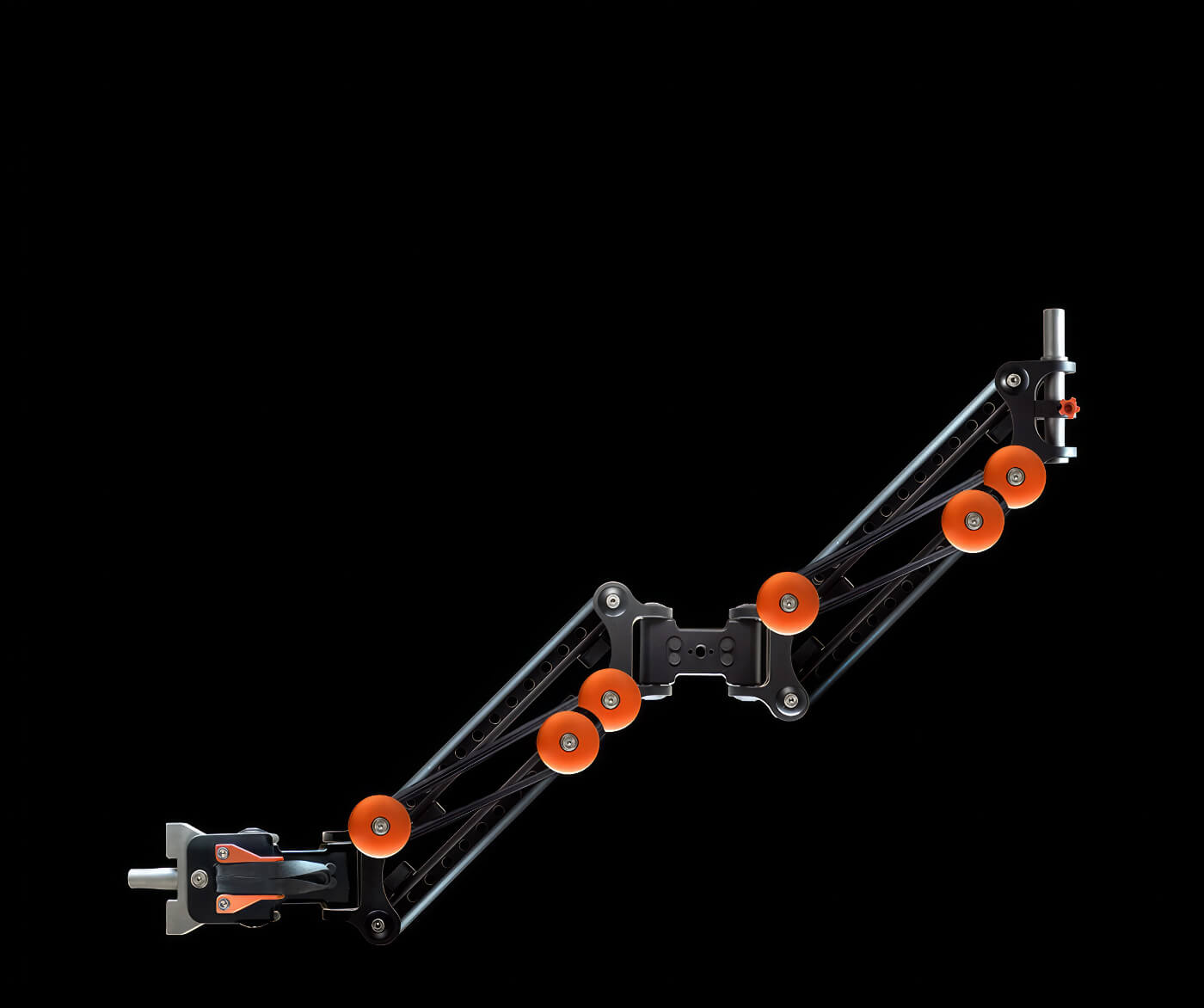 Rocketstabilizer Apollo 14 in orange