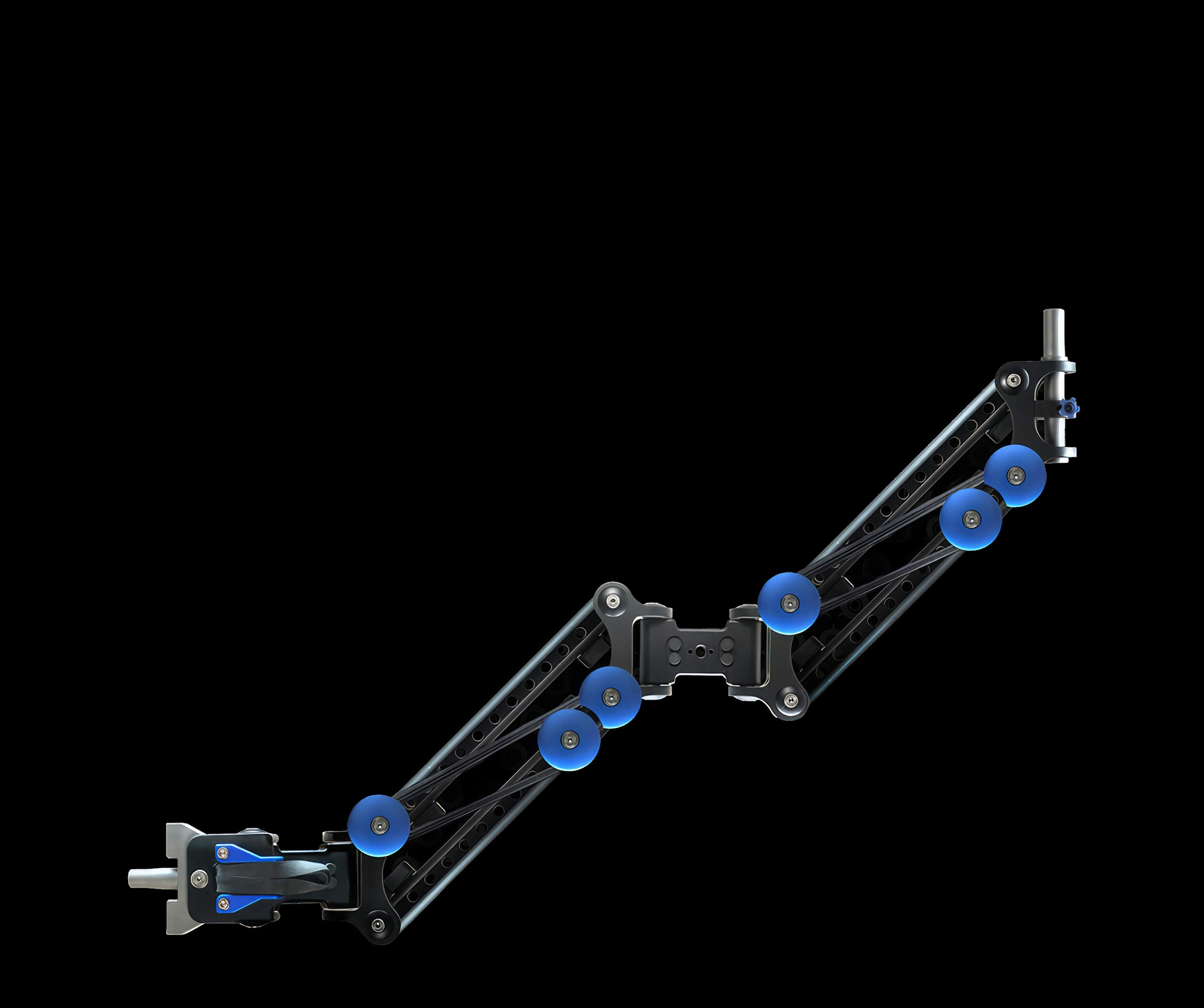 Rocketstabilizer Apollo 14 in blue