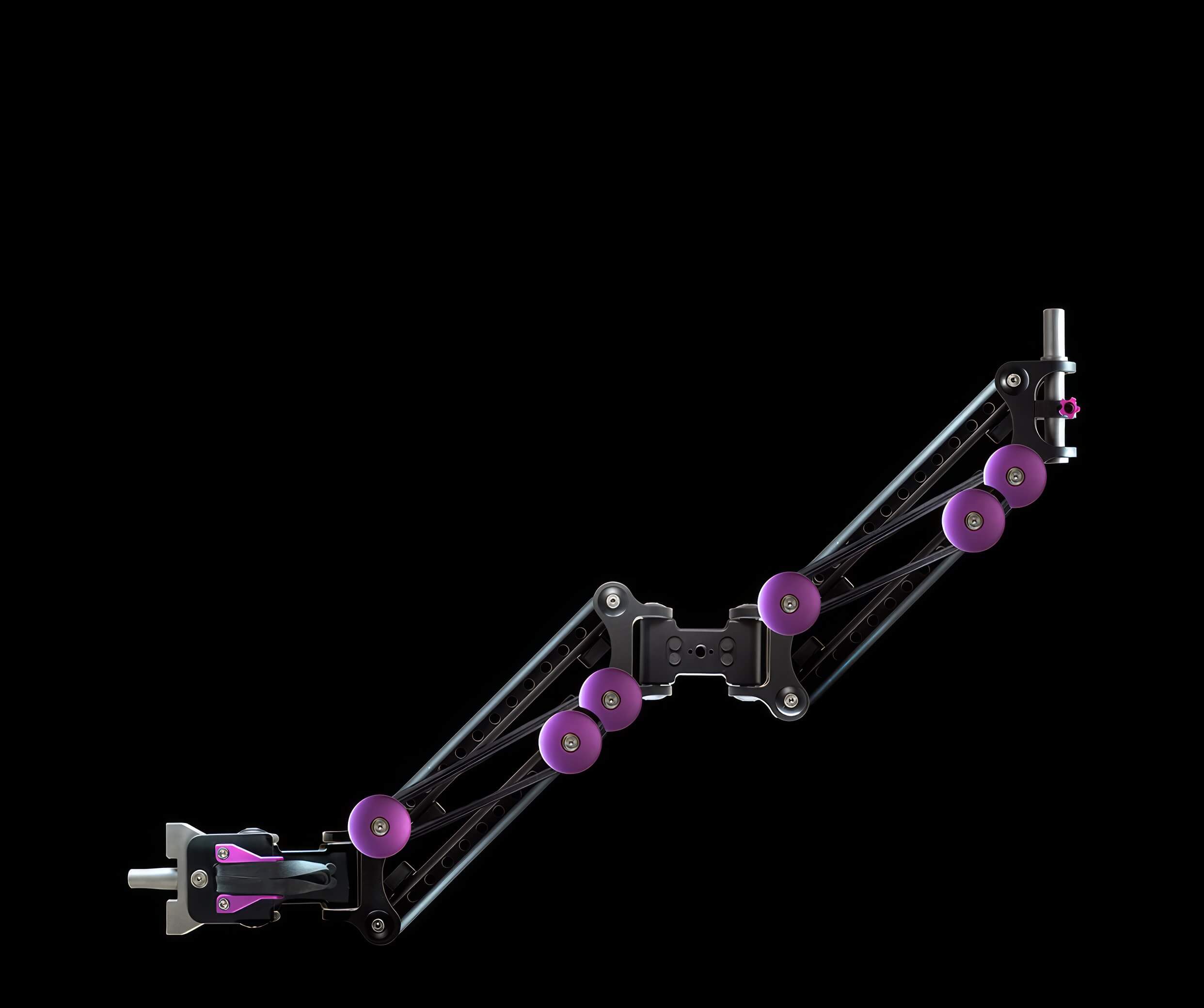 Rocketstabilizer Apollo 14 in purple