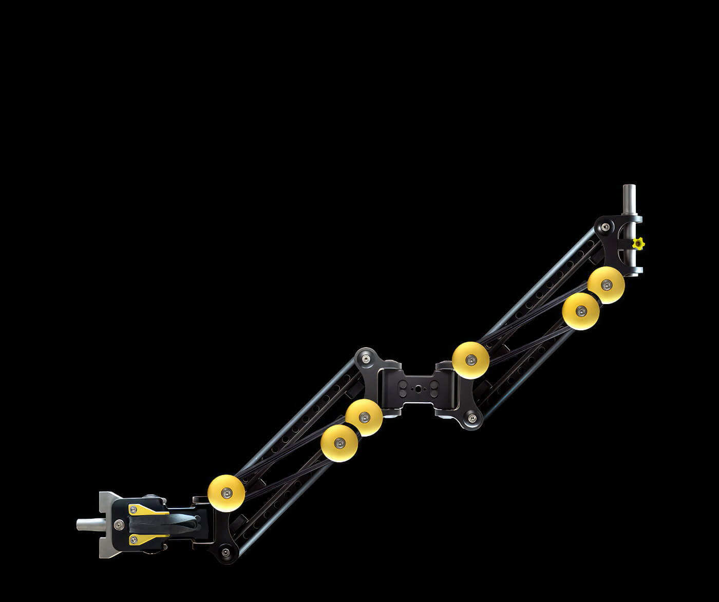 Rocketstabilizer Apollo 14 in yellow