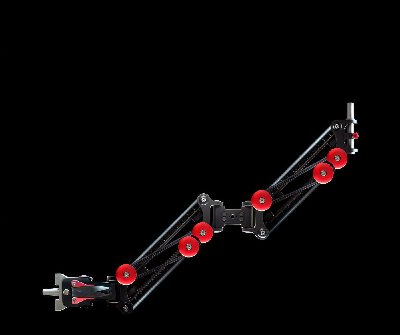 Rocketstabilizer Apollo 14 in red