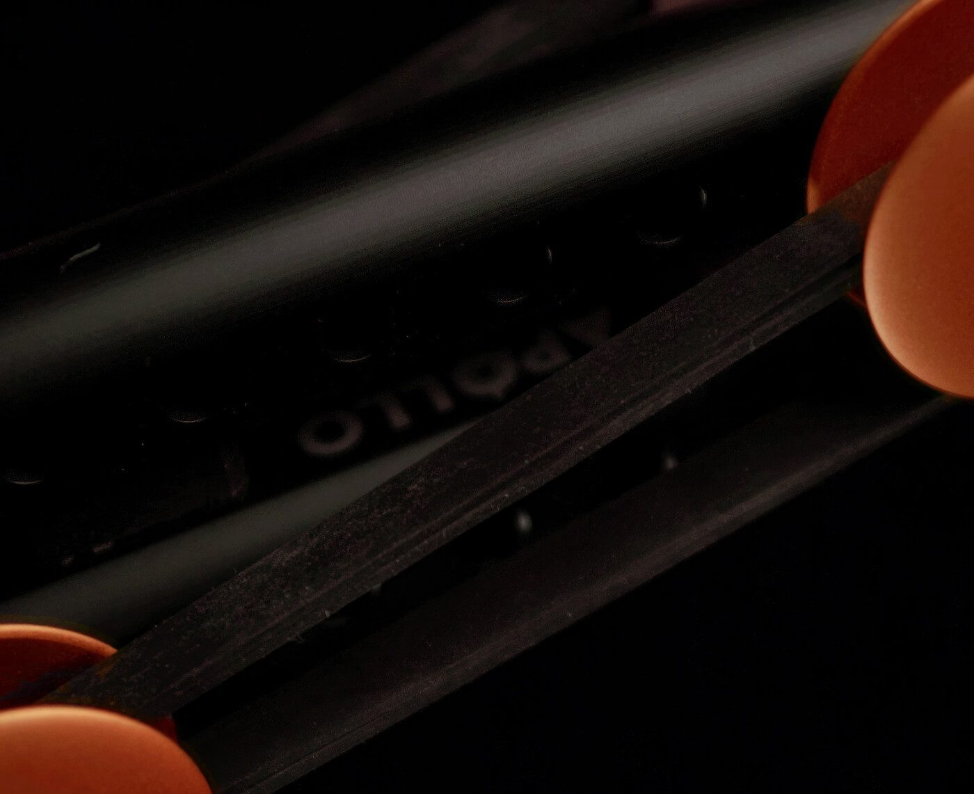 Rocketstabilizer Apollo 14 in orange