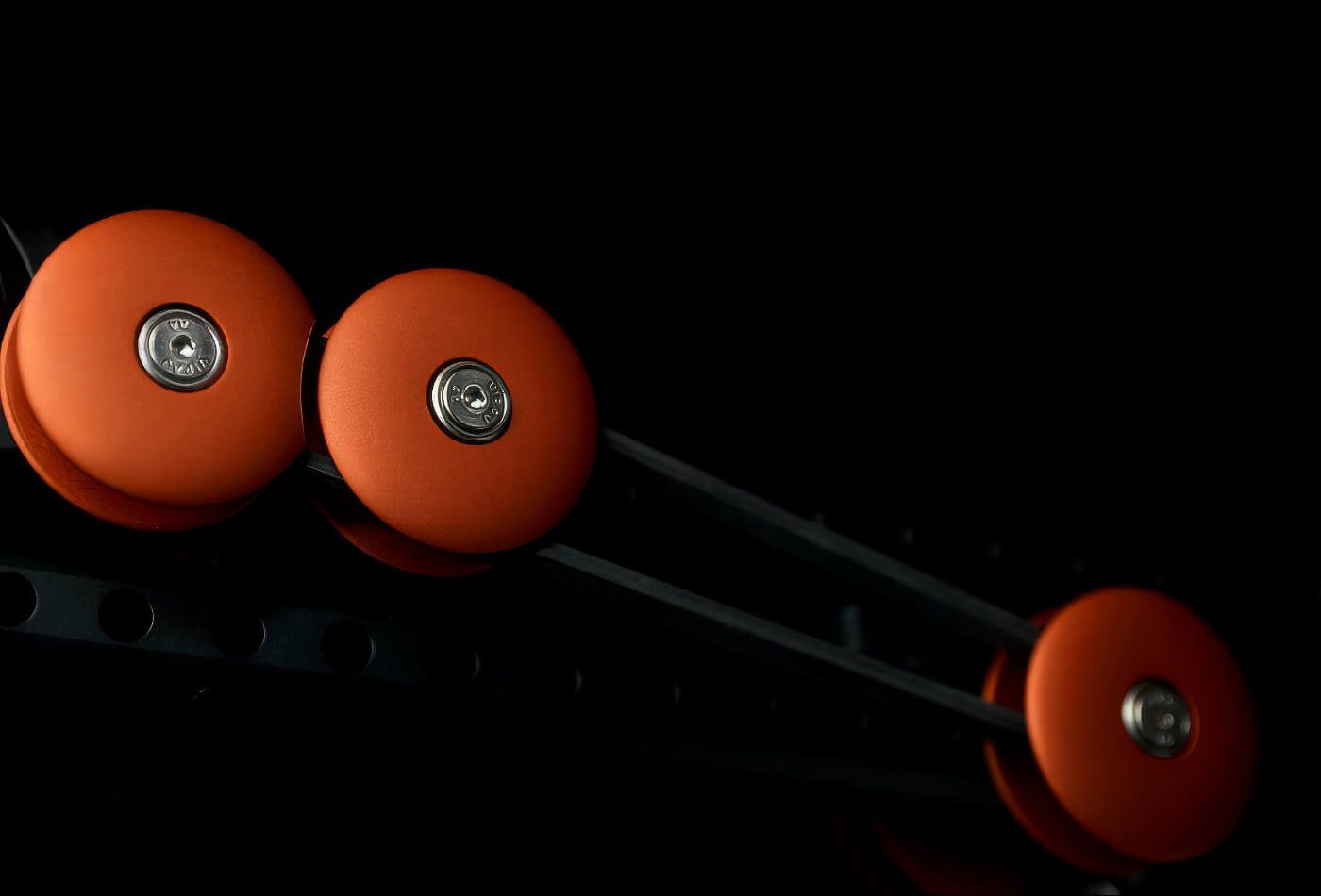 Rocketstabilizer Apollo 14 in orange