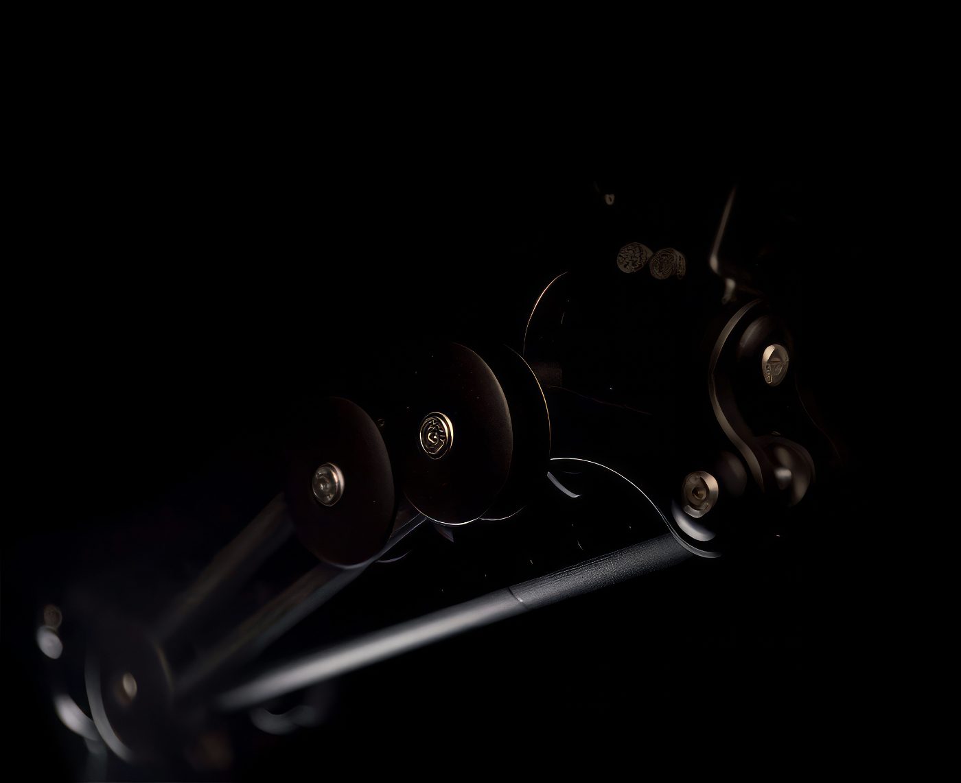 Rocketstabilizer Apollo 14 in black