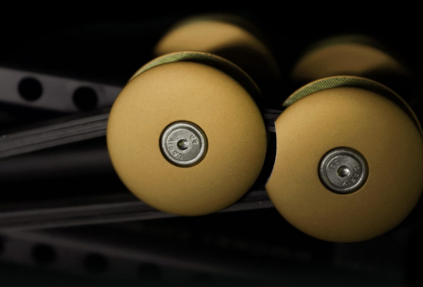 Rocketstabilizer Apollo 14 in yellow